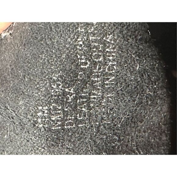 Mia black suede wedge heeled booties size 11 - Picture 10 of 10